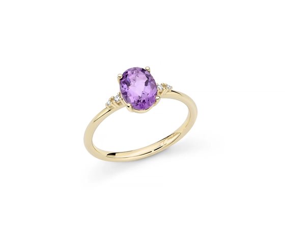 Anello Miluna Donna in Oro Ametista LID3892X - LID3892X